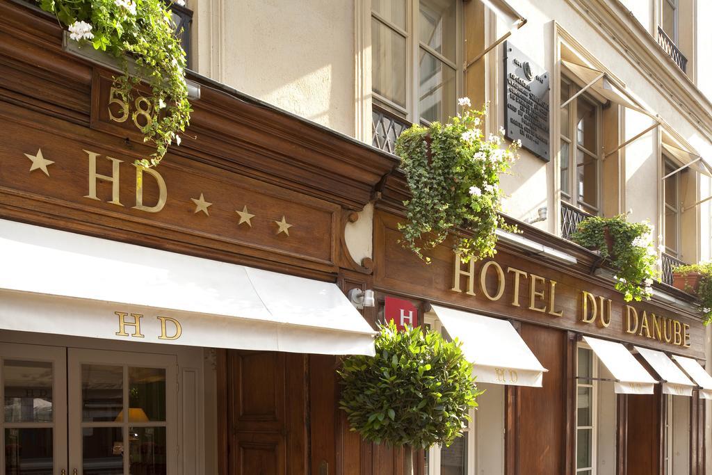 Hotel Du Danube Saint Germain Париж Экстерьер фото
